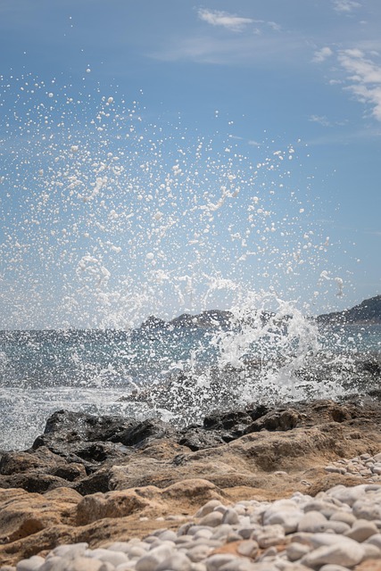 Zee, Surfen, Oever, Steen, Wolk, Javea