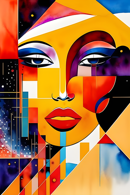 Free ai generated painting picasso illustration