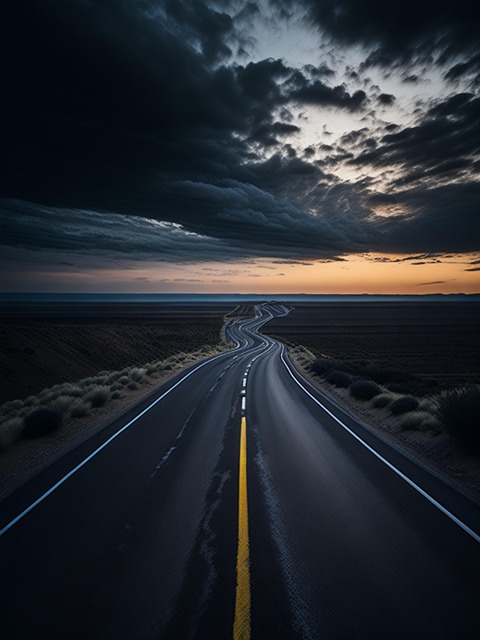 Free Road Landscape photo and picture