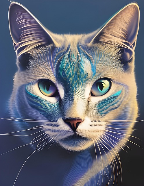 Free Ai Generated Cat illustration and picture