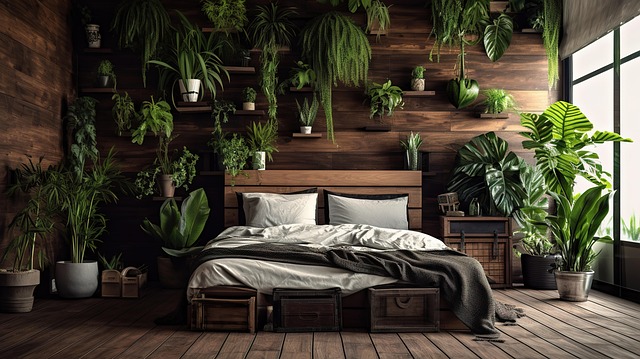 Cama, Habitación, Interior, Muebles