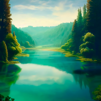 Ai Generat, Lac, Pini, Copaci, Pădure