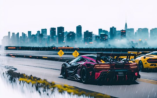 Free Car Race photo and picture