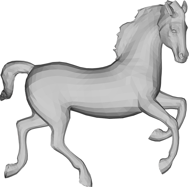 download-horse-animal-low-poly-royalty-free-vector-graphic-pixabay