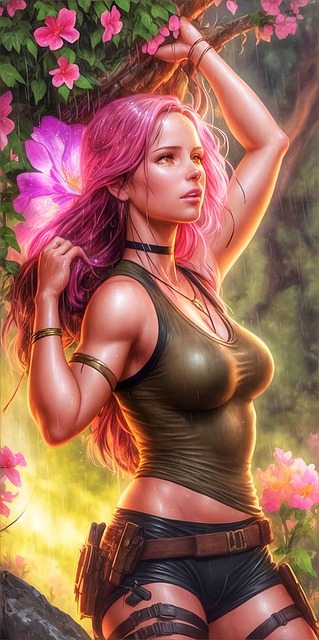 Ai Generado, Mujer, Lara Croft