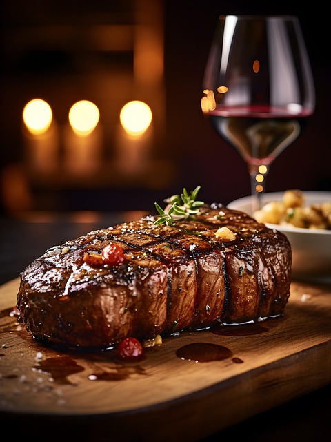 Free ai generated steak beef illustration
