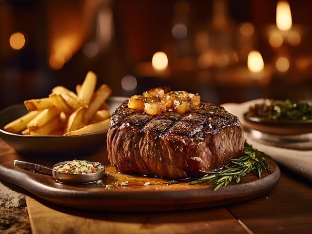 Free ai generated steak beef illustration