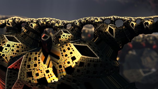 Free Fractal Square illustration and picture