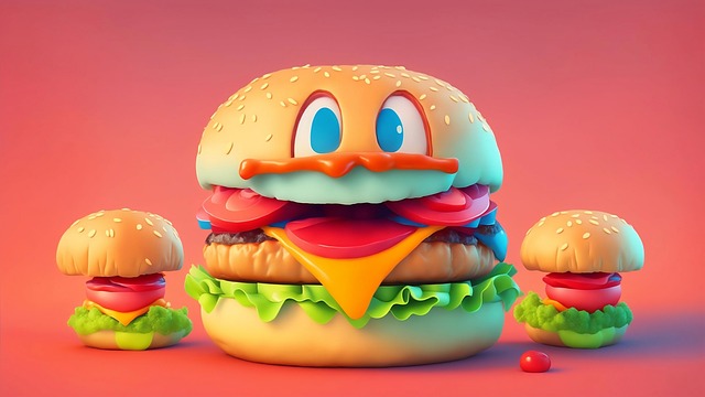 Ai Gegenereerd, Hamburgers, Glimlach
