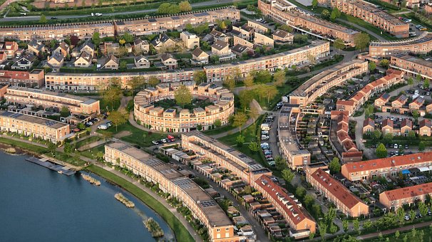 Free Houses Bird'S Eye View photo and picture