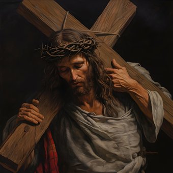 Ai Genereret, Jesus, Kryds, Korsfæstelse