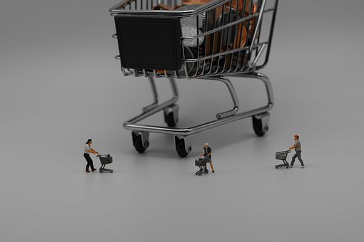 Einkaufen, Supermarkt, Verbrauch, Kaufen