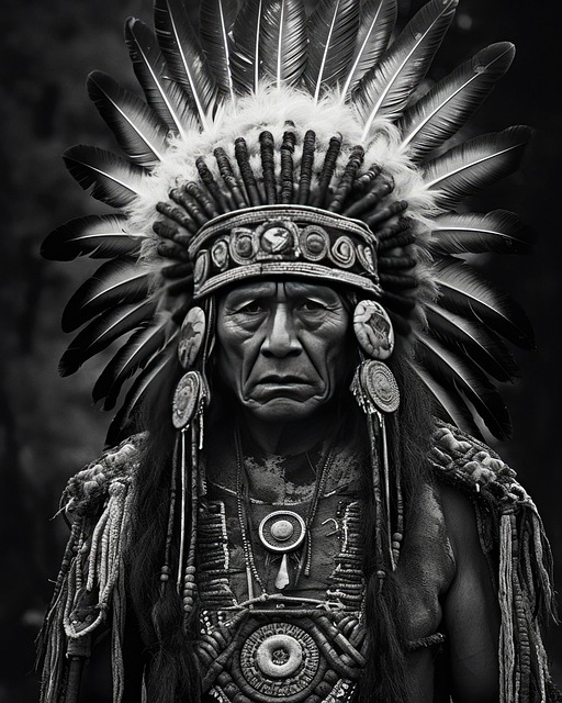 Free ai generated man chief illustration
