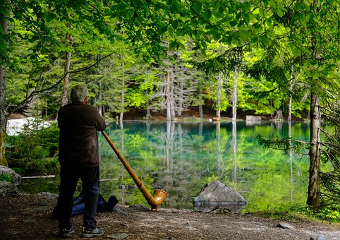 Alpen, Lake, Natur, Landschaft