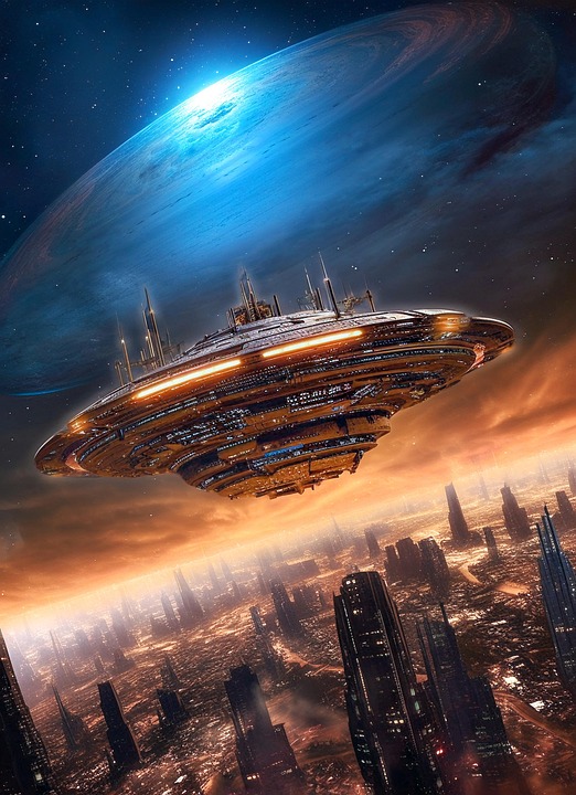 Ai Generated Spaceship Buildings - Free image on Pixabay - Pixabay