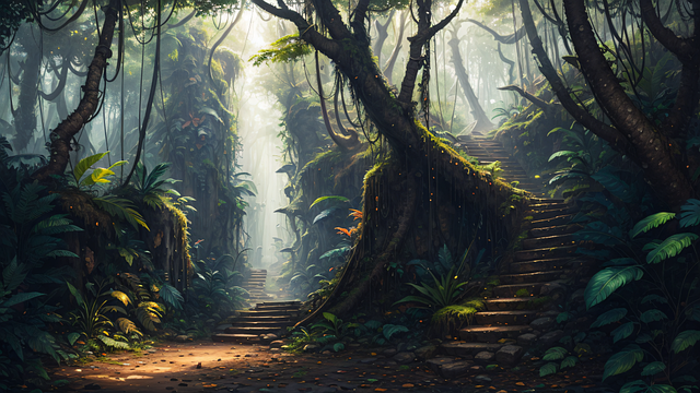 Free Ai Generated Trees illustration and picture