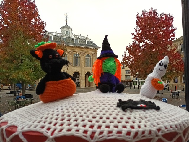Halloween, Hexe, Geist, Spinnennetz
