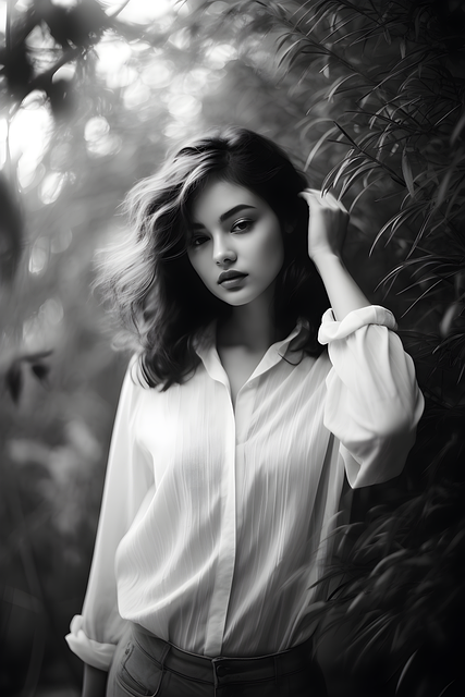 Ai Gerado, Mulher, Modelo, Fotografia