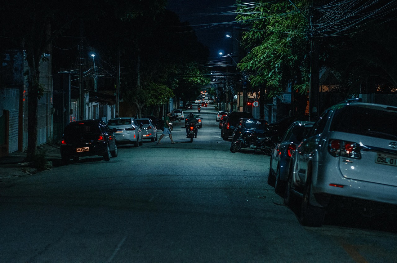 Calle Ciudad Noche La Foto gratis en Pixabay Pixabay