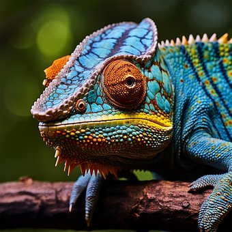 Free Chameleon Reptile illustration and picture