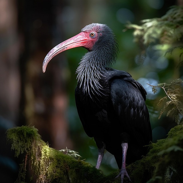 Free northern bald ibis birdsofinstagram nature photography illustration