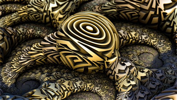 Free Fractal Geometric illustration and picture