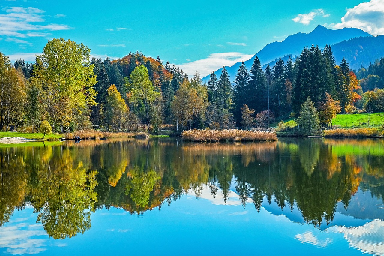 Lake - free online jigsaw puzzle photo
