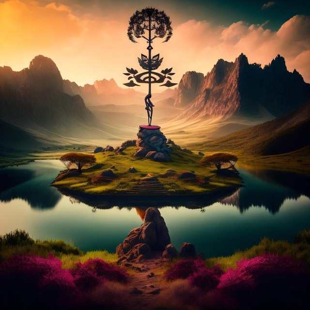 Free Lake Nature illustration and picture