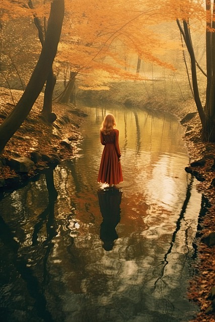 Free Forest Woman illustration and picture