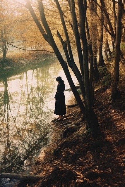 Free Forest Woman illustration and picture