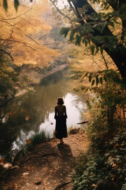 Free Forest Woman illustration and picture