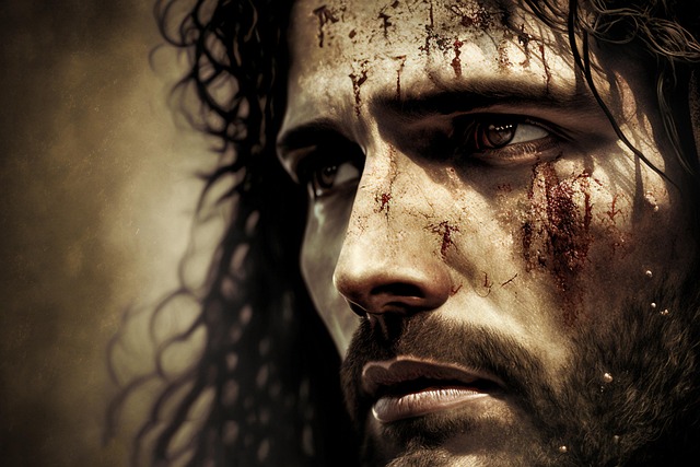 Free ai generated jesus christ religious art illustration