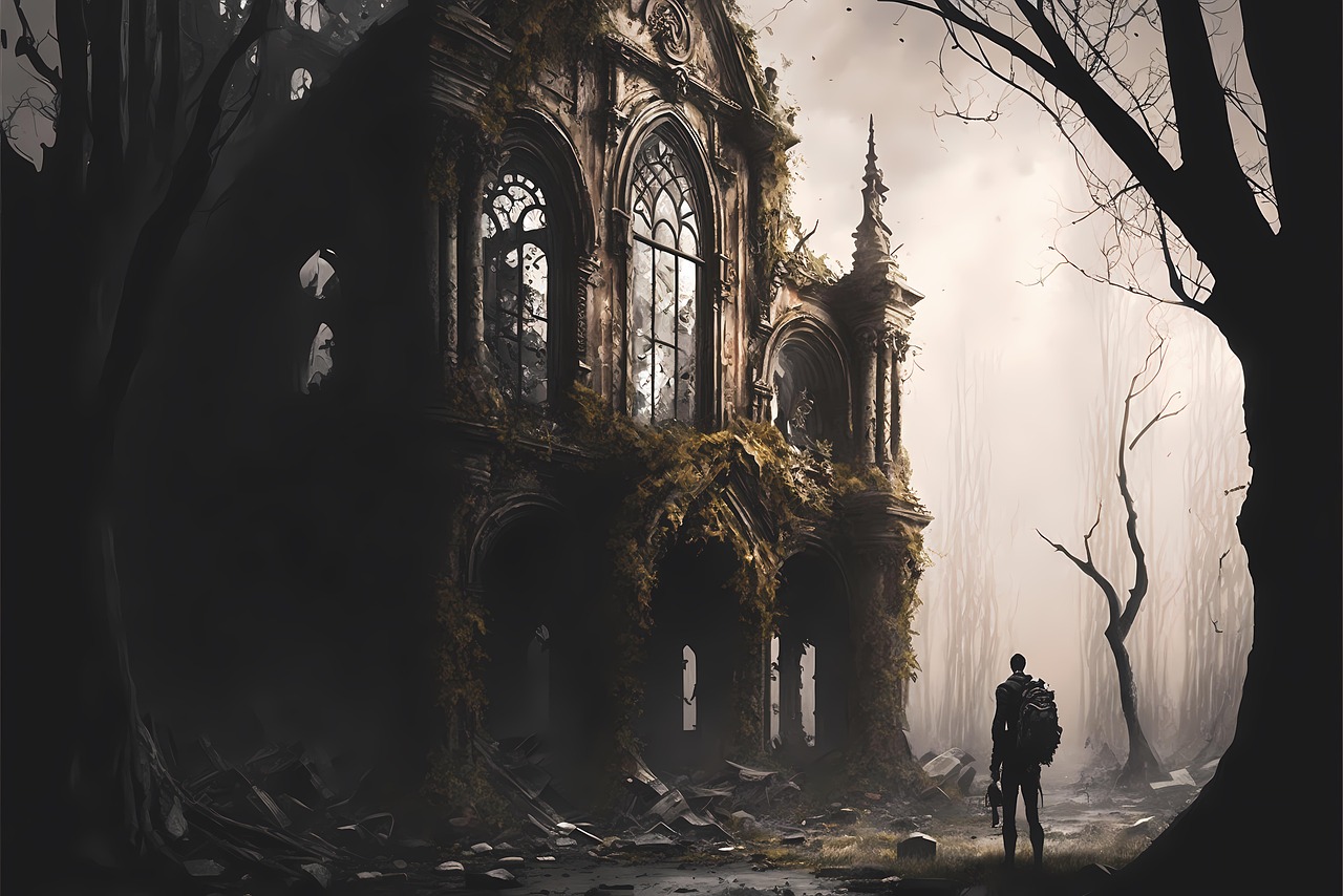 Free ai generated digital art wallpaper illustration