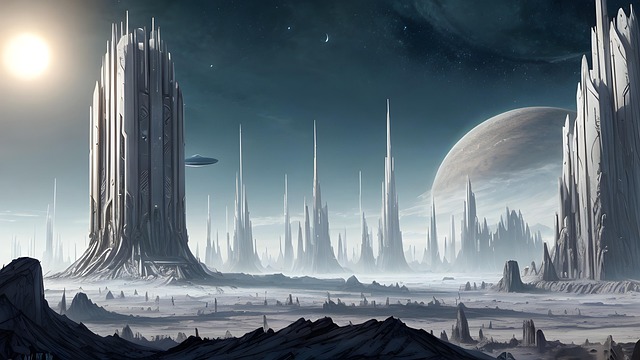 Ai Genereret, Landskab, Planet, Sci-Fi