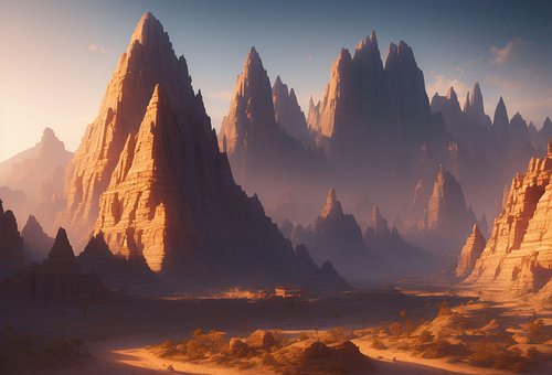 Ørken, Pyramider, Rejse Igennem, Sand