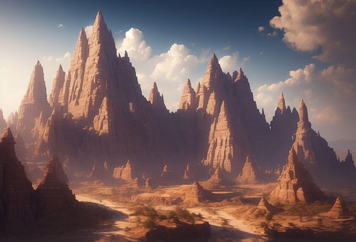 Ørken, Pyramider, Rejse Igennem, Sand