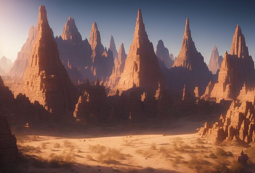 Ørken, Pyramider, Rejse Igennem, Sand