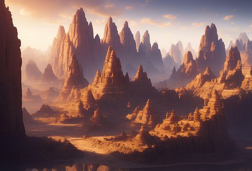 Ørken, Pyramider, Rejse Igennem, Sand