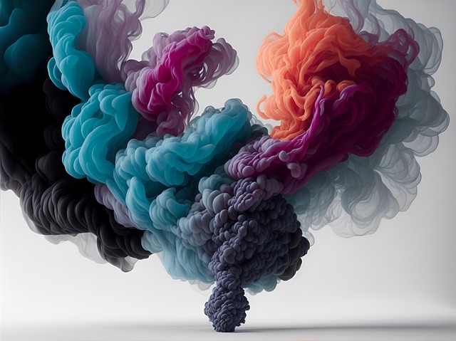 Free ai generated smoke clouds illustration