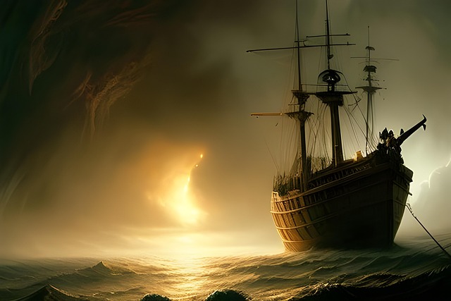 Free ship boat speed illustration
