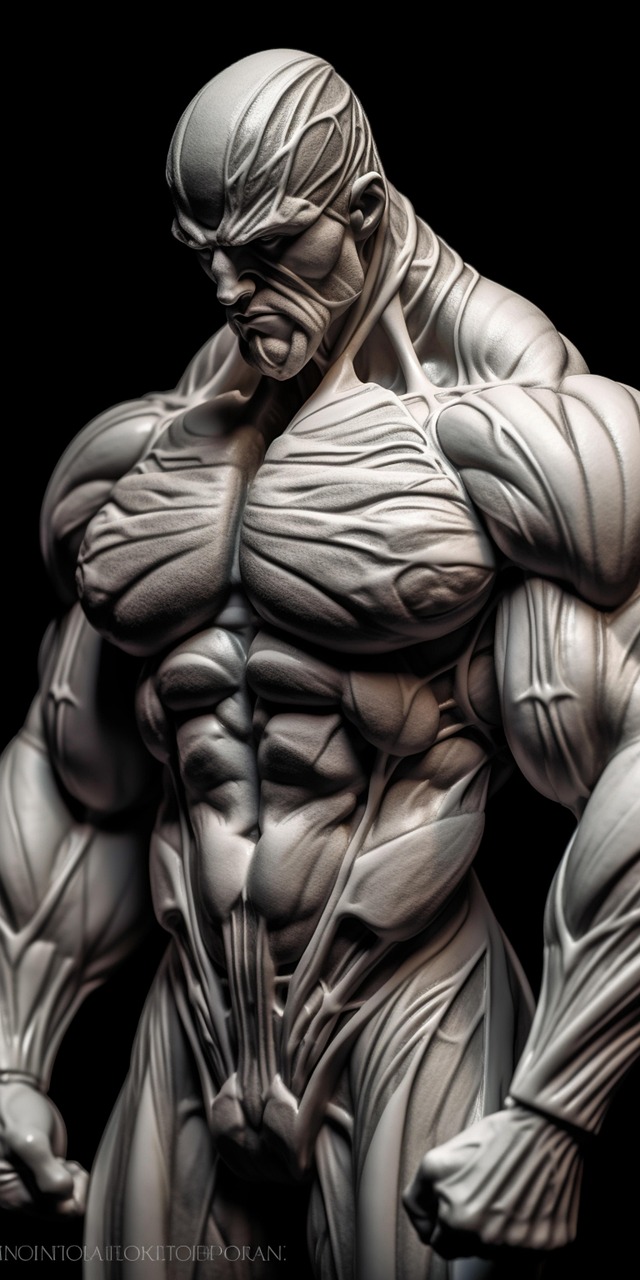 Download Bodybuilder, Perfect Muscle Structure, Marble. Royalty-Free ...