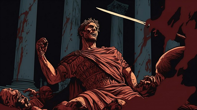 Free ai generated julius gaius caesar caesar illustration