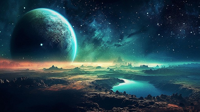 Free meteor interplanetary discovery illustration