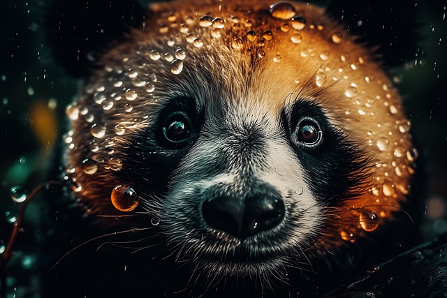 Free wildlife animal waterdrops illustration