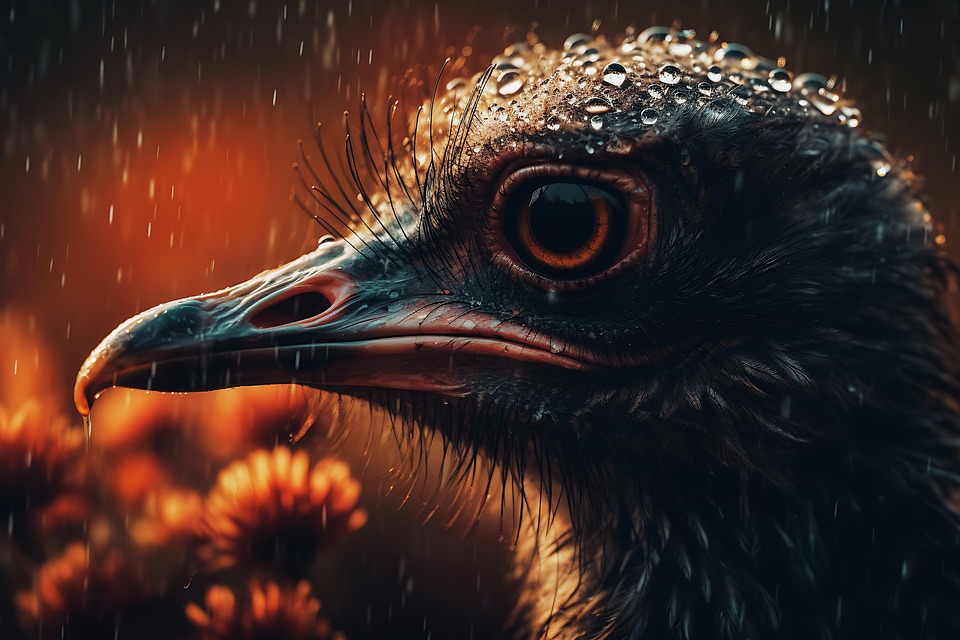Download Bird, Raining, Wildlife. Royalty-Free Stock Illustration Image ...