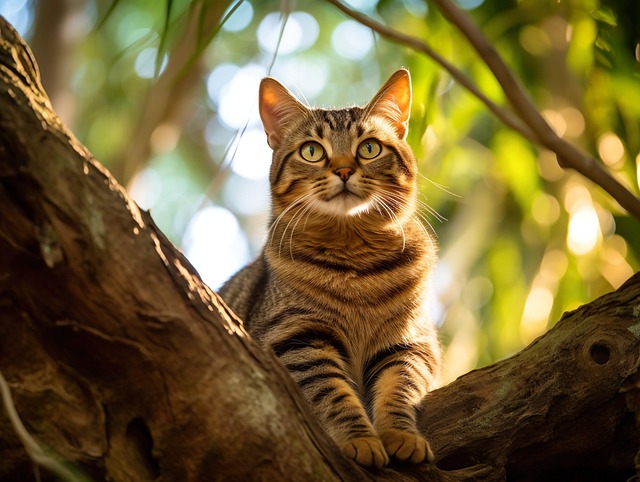 Free ai generated cat pet illustration