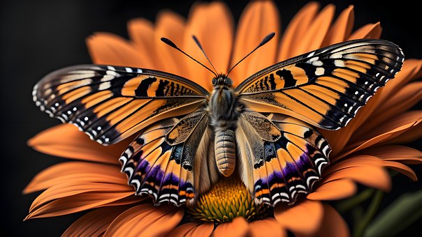 Free Ai Generated Butterfly illustration and picture