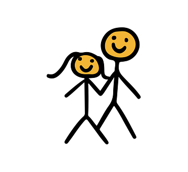 Gekritzel, Freunde, Familie
