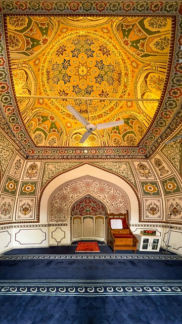 Lodret Foto, Moske, Masjid, Interiør