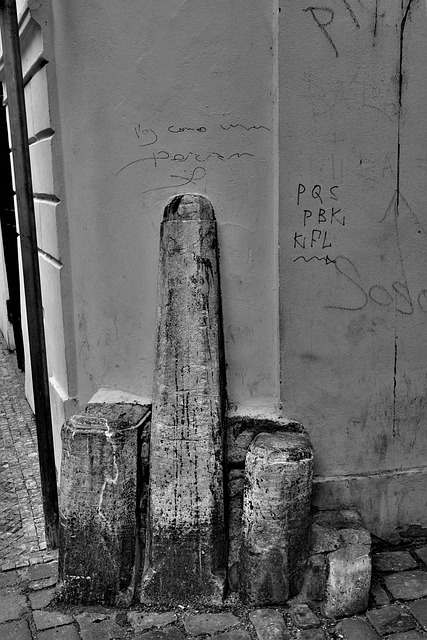 Mittelfinger, Stadt, Ecke